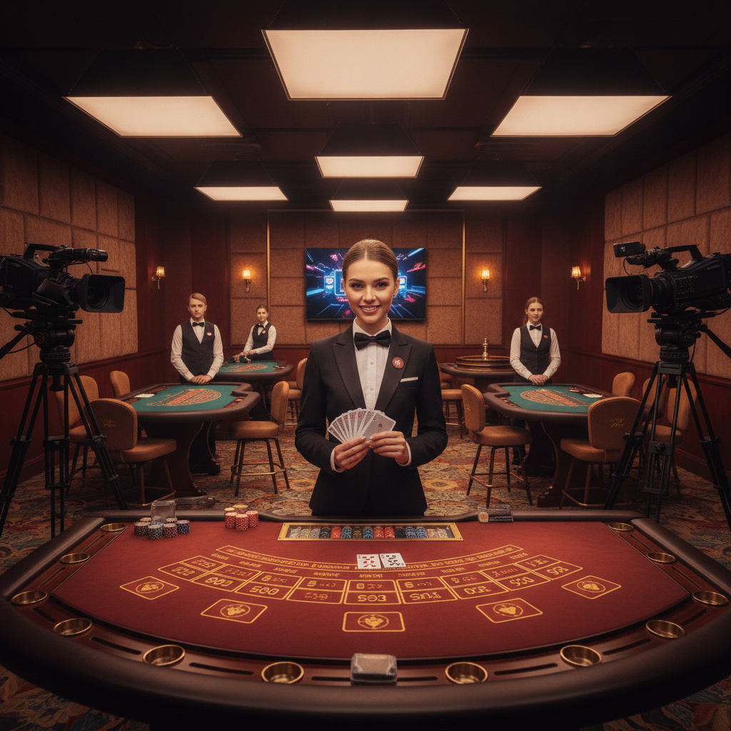 Illustration: Gray Wolf Gaming Live Dealer Games: How Baccarat, Blackjack, and Roulette Work
